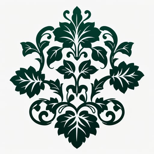 Intricate Ivy Image sticker