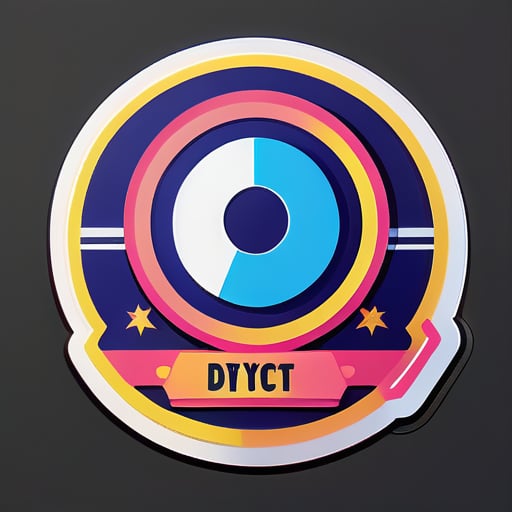 DYPCET Club sticker