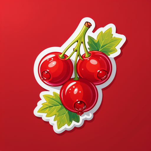 Radiant Red Currant sticker