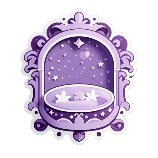 Lavish Lilac Lullaby sticker