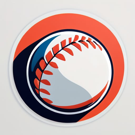 baseball
 sticker