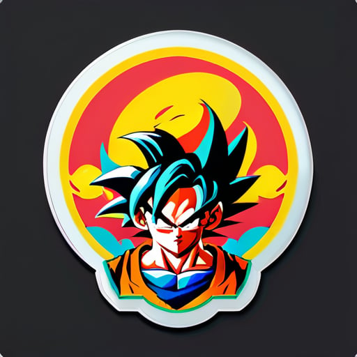 Generiere Dragon Ball Z sticker