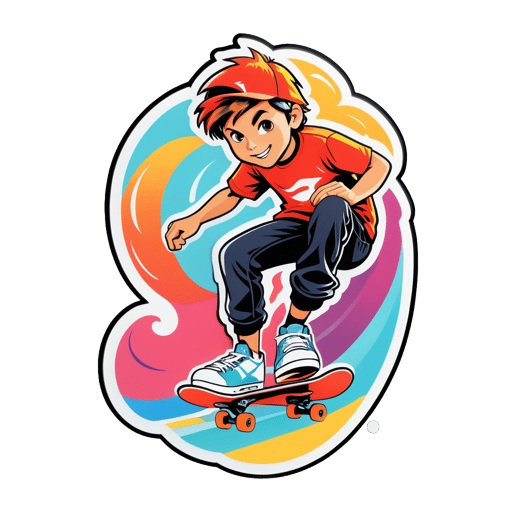 Skateboard Swift sticker