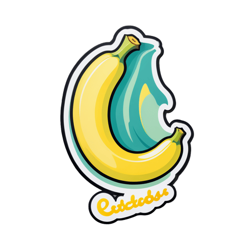 Delicious Banana sticker