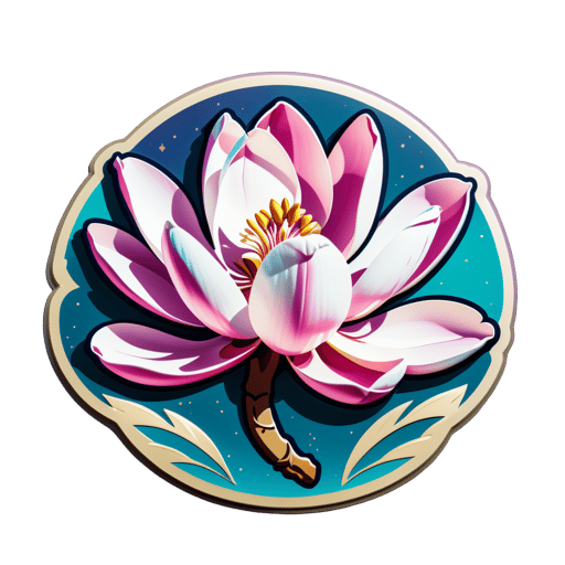 Miraje Místico de Magnolia sticker