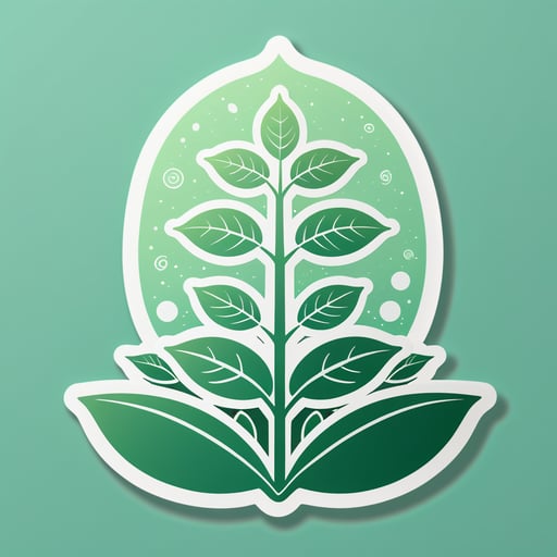Tranquil Tulsi Tranquility sticker