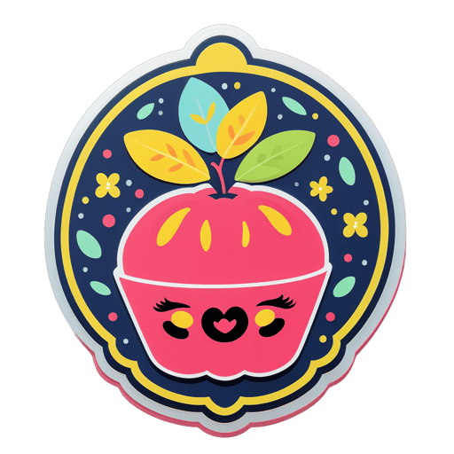 Quirky Quince sticker