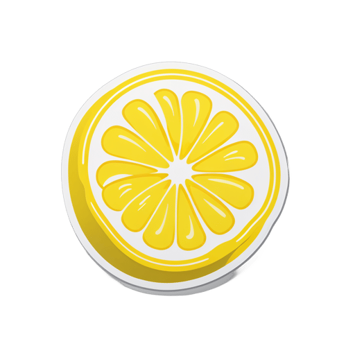 Leckere Zitrone sticker