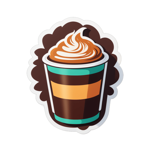 Delicious Drinks: Coffee sticker