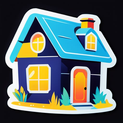 房屋 sticker