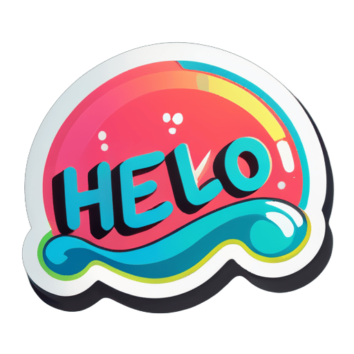 hello sticker