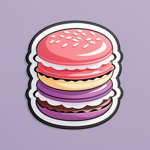 cute Macaron sticker
