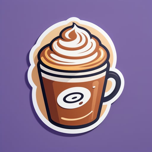 Delicioso Cappuccino sticker