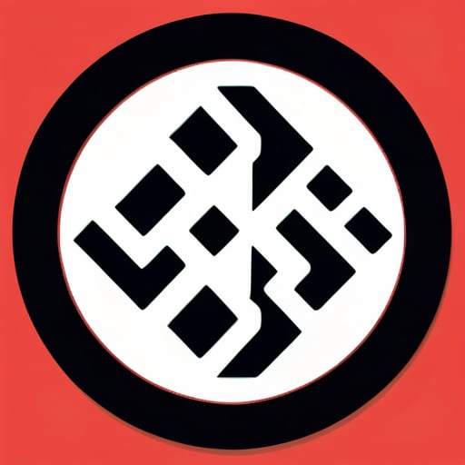 calcomanía nazi sticker