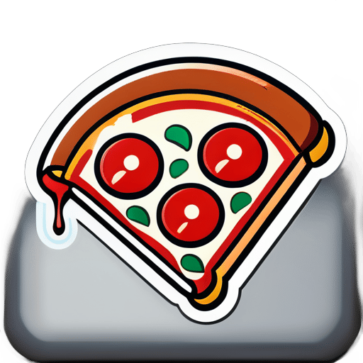 Pizza deliciosa sticker