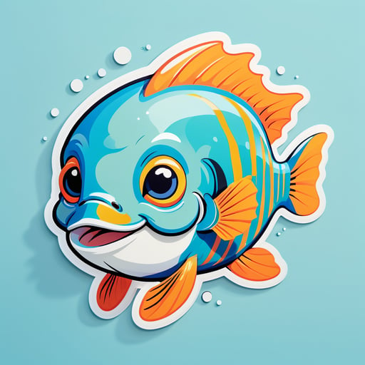 cute Fish sticker