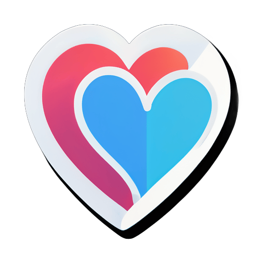 Heart  sticker