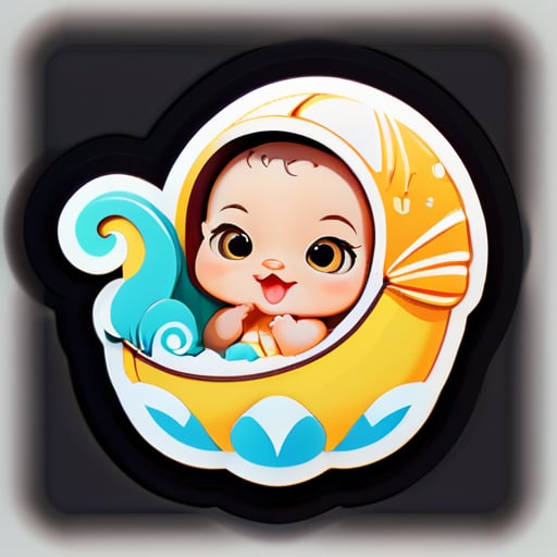 Bebé Utya 🐣 sticker