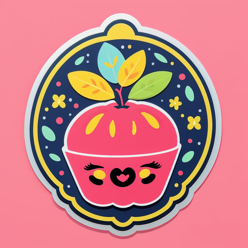 Quirky Quince sticker