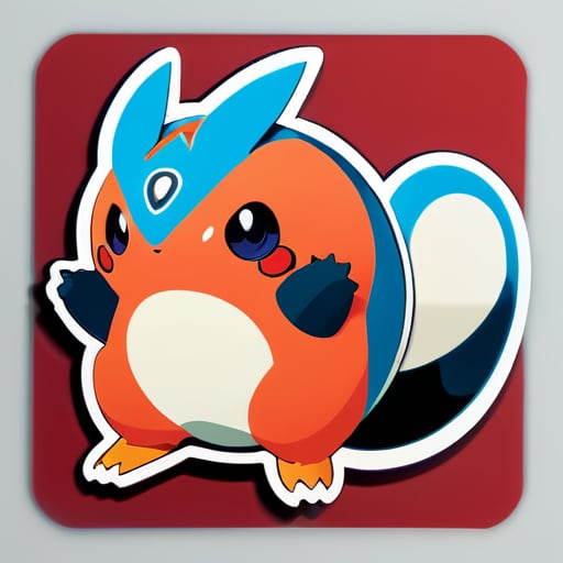 sticker of pokemon sticker