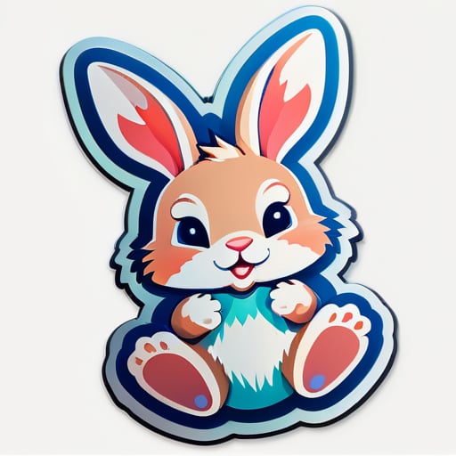 Một chú thỏ nhỏ sticker