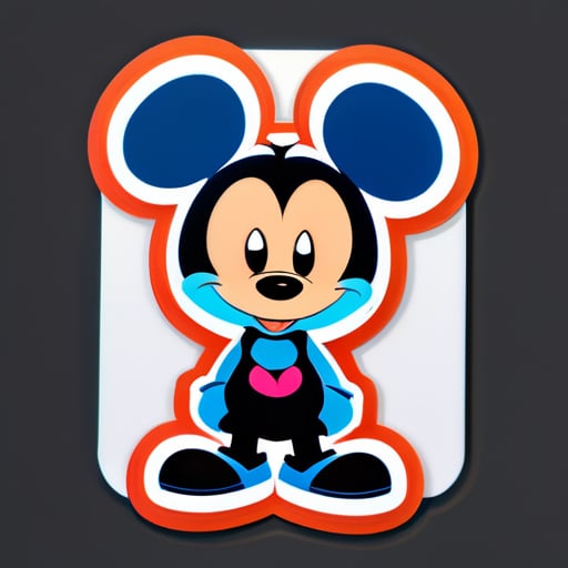 디즈니 카툰 sticker