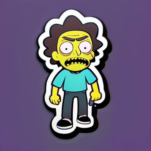 Morty失业了 sticker