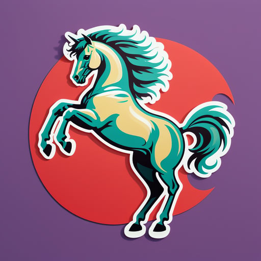 Prancing Horse sticker