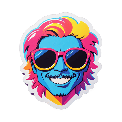 Bright Sunglasses sticker