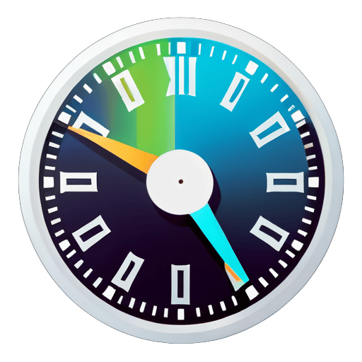 code HTML pour la rotation de l'horloge sticker