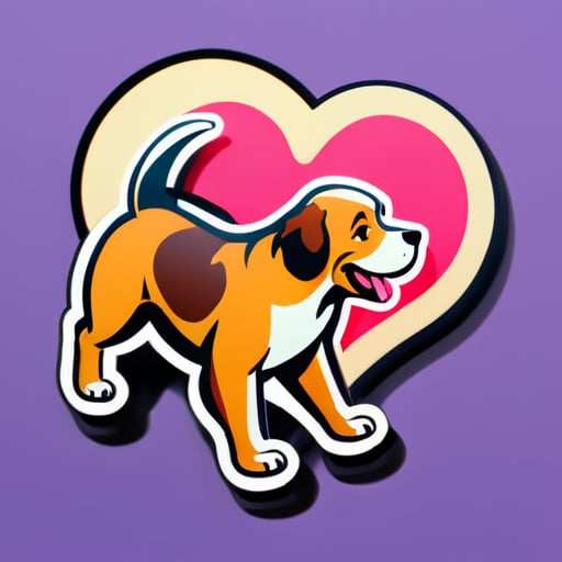 perro teniendo relaciones sexuales sticker
