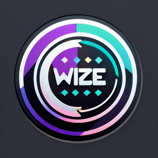 Wize IT programming and software developement  sticker