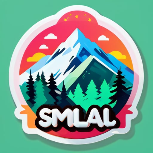 Create a sticker on the name of " Manali "
 sticker