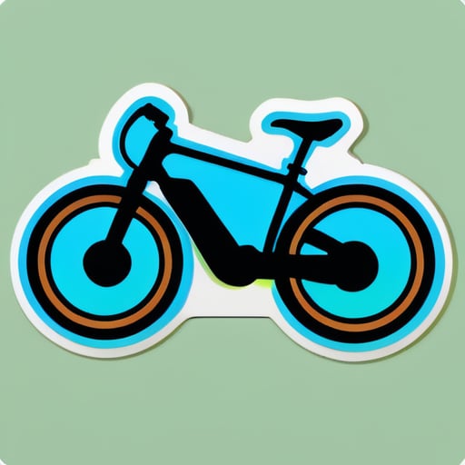 earth bike sticker