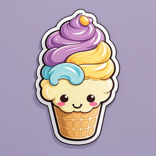 可爱的冰淇淋 sticker