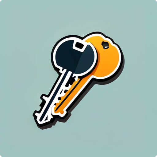 keys sticker