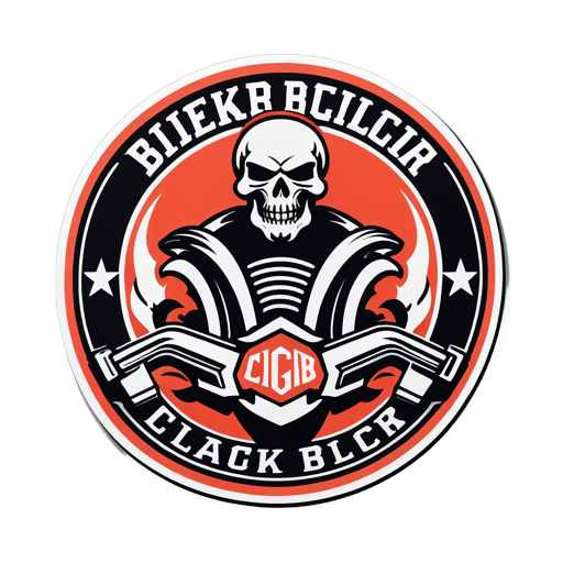 Logo Câu lạc bộ Biker sticker