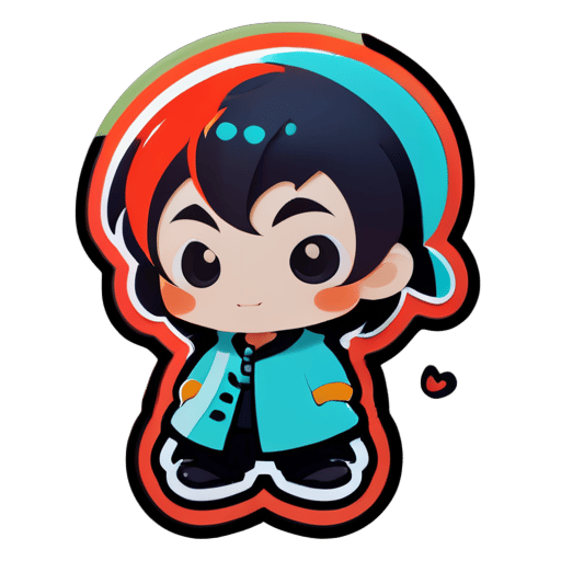 Xiao Luobo Meng sticker