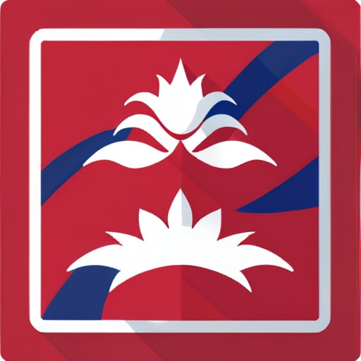 flag of Nepal
 sticker