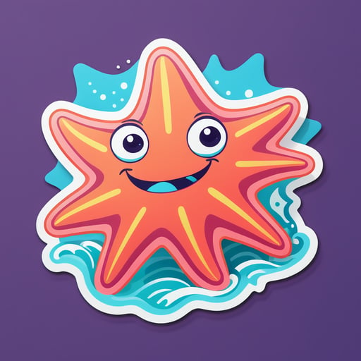 Impatient Starfish Meme sticker