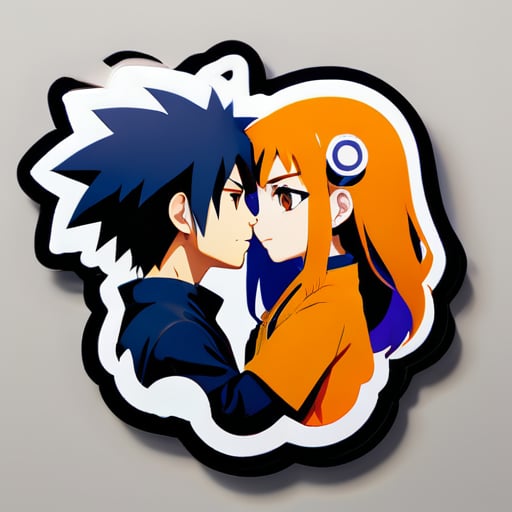 Naruto und Hinata Ehe sticker