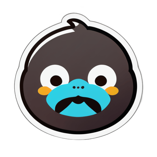 Generate me a golangステッカー sticker