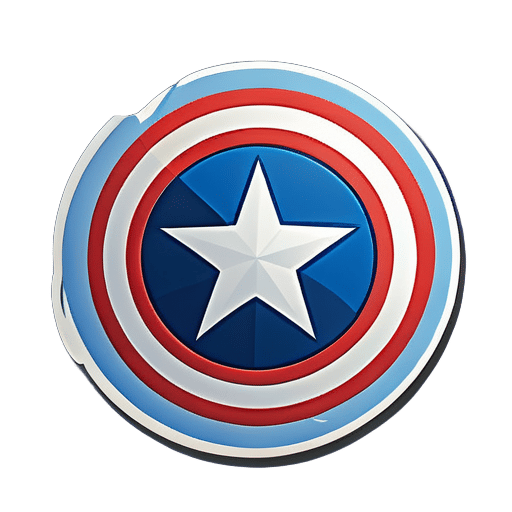 アメリカンキャプテンのステッカー sticker