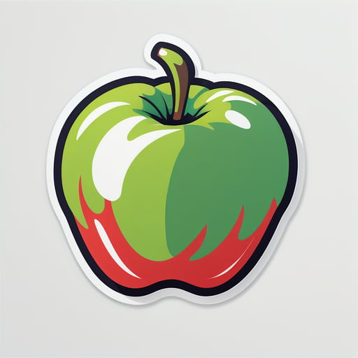Delicious Apple sticker