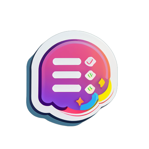 write Glocify is different style sticker