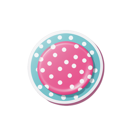 Verspielte Polka Dots sticker