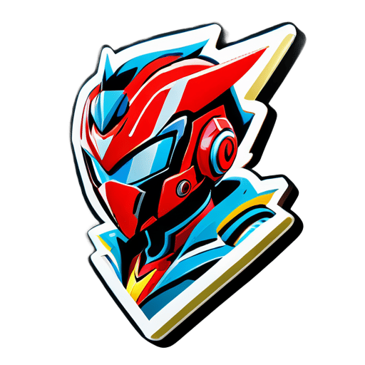 Lovely Kamen Rider Den-O sticker