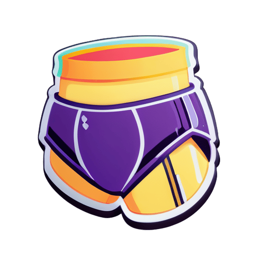 Underwear sticker