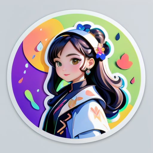 Customized AI painting sticker