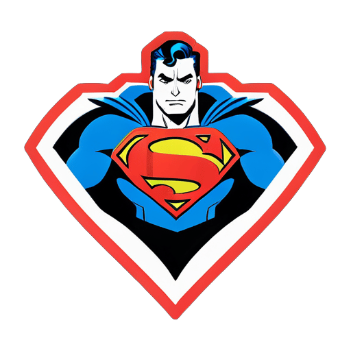 超人 sticker